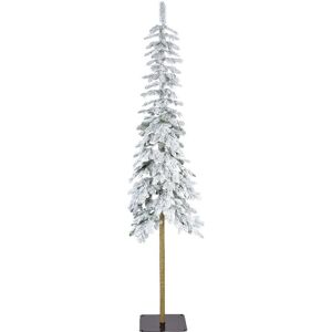 Everlands Snowy Alpine Slim 6ft Artificial Christmas Tree - Christmas Tree Everlands Snowy Alpine Slim 6ft Artificial Christmas Tree - Christmas Tree
