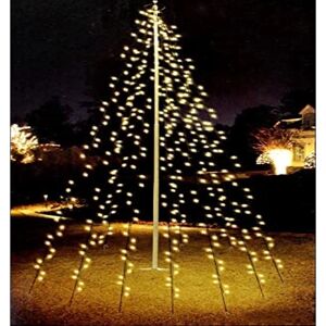 Lumières de Noël B2X - 6 chaînes de 120 LED pour Décoration - Publicité Lumières de Noël B2X - 6 chaînes de 120 LED pour Décoration - Publicité