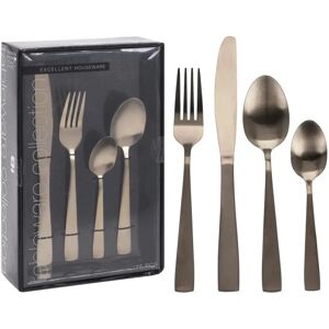 Excellent Houseware 16-teiliges Mattgold Besteck-Set - Besteckset Excellent Houseware 16-teiliges Mattgold Besteck-Set - Besteckset