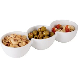 K-design Snack Schaal Set - Wit Keramiek K-design Snack Schaal Set - Wit Keramiek