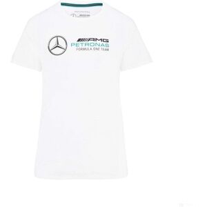 Puma Mercedes-AMG Petronas Large Logo T-Shirt - White - Ladies - Small - Size 10 Puma Mercedes-AMG Petronas Large Logo T-Shirt - White - Ladies - Small - Size 10
