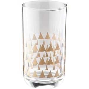 TAK Design Driehoek Longdrinkglas - 6,5x12,5cm - Koper TAK Design Driehoek Longdrinkglas - 6,5x12,5cm - Koper