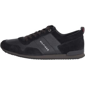 Tommy Hilfiger FM0FM00924 Svarta lädersneakers - Sneakers Tommy Hilfiger FM0FM00924 Svarta lädersneakers - Sneakers