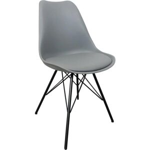 Kick collection Kick Stoel - Staal Grijs Kick collection Kick Stoel - Staal Grijs