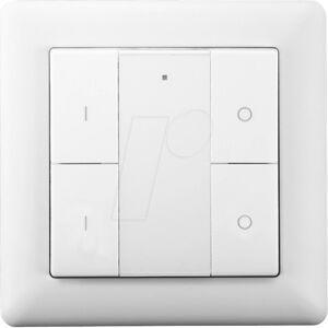 EcoDim 10012 Zigbee Radio Schakelaar - Wit - Universeel - 2 Groepen - Producttype EcoDim 10012 Zigbee Radio Schakelaar - Wit - Universeel - 2 Groepen - Producttype