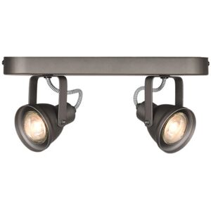 LABEL51 - Spot Max LED - Grijs - Metaal - 2 Lichten LABEL51 - Spot Max LED - Grijs - Metaal - 2 Lichten