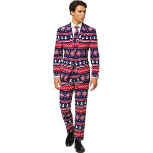 Opposuits Nordic noel - Blue - Size: 50 - Jacket and Trousers Suit Opposuits Nordic noel - Blue - Size: 50 - Jacket and Trousers Suit