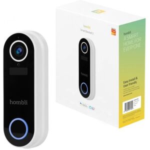Hombli Hombli Smart Doorbell 2 - Black, White - doorbell kit Hombli Hombli Smart Doorbell 2 - Black, White - doorbell kit