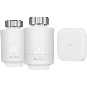 Hombli Thermostat Radiateur Intelligent - Kit de Démarrage - Blanc - Publicité Hombli Thermostat Radiateur Intelligent - Kit de Démarrage - Blanc - Publicité