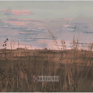Karo-art - Verlaten landschap - Multicolor - Kunstafdruk Karo-art - Verlaten landschap - Multicolor - Kunstafdruk