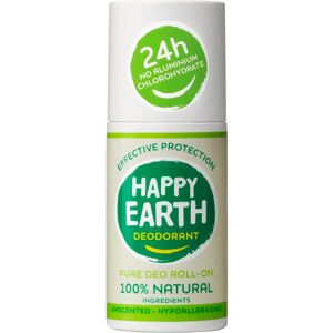 Happy Earth Pure deodorant roll-on geurloos Happy Earth Pure deodorant roll-on geurloos