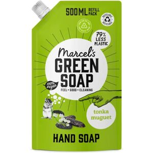 Marcel's GR Soap Handzeep Tonka & Muguet 500ml navulzak - Hand soap Marcel's GR Soap Handzeep Tonka & Muguet 500ml navulzak - Hand soap