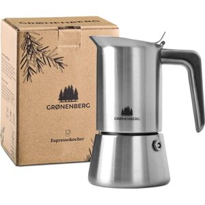 Groenenberg Moka Pot Edelstahl - Espressokocher Groenenberg Moka Pot Edelstahl - Espressokocher