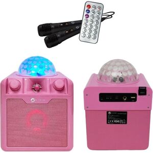 N-GEAR Disco Block 410 Pink Tragbarer Bluetooth Party Lautsprecher N-GEAR Disco Block 410 Pink Tragbarer Bluetooth Party Lautsprecher