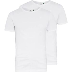 G-Star Basic T-Shirt 2-Pack (D07205) - white G-Star Basic T-Shirt 2-Pack (D07205) - white