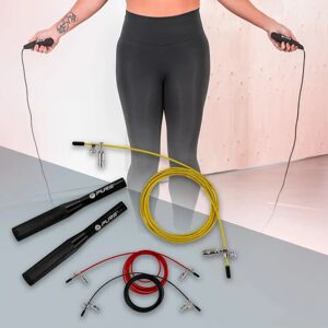 Pure2Improve Weighted Jumprope - 3 Removable Ropes black - Unisex Pure2Improve Weighted Jumprope - 3 Removable Ropes black - Unisex