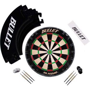 Bullet Brand Large Darts Set - Steel Darts, Dartboard, Wall Protection Bullet Brand Large Darts Set - Steel Darts, Dartboard, Wall Protection