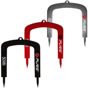 Pure2Improve Portes de putting x3 red black - Training Gates Set Pure2Improve Portes de putting x3 red black - Training Gates Set
