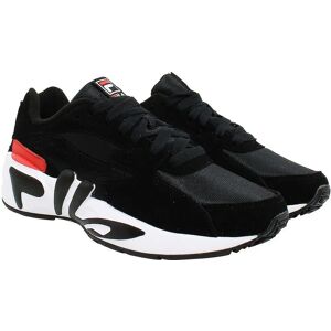 Fila Mindblower Black White Womens Trainers - Lace-Up Running Shoes - UK 3.5 Fila Mindblower Black White Womens Trainers - Lace-Up Running Shoes - UK 3.5