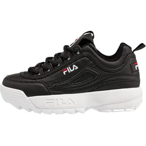 Fila Disruptor Kids - Schwarze Ledersneaker - Kinderschuhe Fila Disruptor Kids - Schwarze Ledersneaker - Kinderschuhe