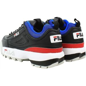 Fila Disruptor CB Laag Zwart Blauw Veterschoenen - Sneakers Fila Disruptor CB Laag Zwart Blauw Veterschoenen - Sneakers