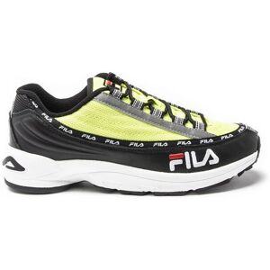 Fila DSTR97 Zwart Lime Lederen Textiel Veterschoenen - Trainers Fila DSTR97 Zwart Lime Lederen Textiel Veterschoenen - Trainers