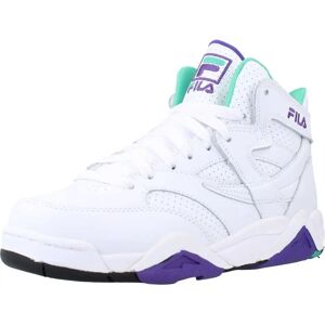 Pantofi sport Fila Grant Hill 2 Înălțime - Alb Mov Verde - Încălțăminte sport Pantofi sport Fila Grant Hill 2 Înălțime - Alb Mov Verde - Încălțăminte sport
