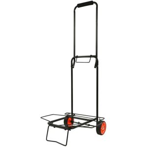 vidaXL ProPlus Chariot de transport pliable - 30 kg - Noir - Publicité vidaXL ProPlus Chariot de transport pliable - 30 kg - Noir - Publicité