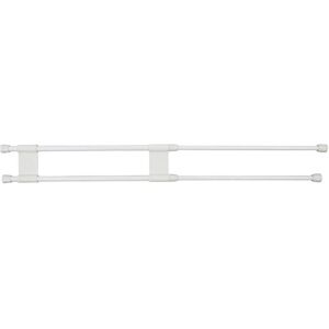 Pricenet Doppio asta per armadio 41-71cm - Barre di armadio Pricenet Doppio asta per armadio 41-71cm - Barre di armadio