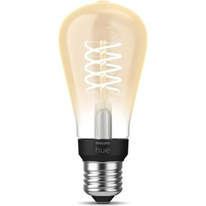 Philips Hue White Filament Smart Bulb - Edison E27 - 7W - Warm White - Smart Light Philips Hue White Filament Smart Bulb - Edison E27 - 7W - Warm White - Smart Light