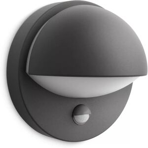 Philips Outdoor Wall Light with Motion Sensor - Black Philips Outdoor Wall Light with Motion Sensor - Black