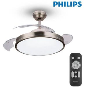 Philips Atlas Nikel - Nickel - Ceiling Fan with Light Philips Atlas Nikel - Nickel - Ceiling Fan with Light