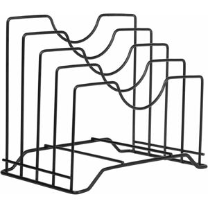 QUVIO Metaal Tijdschriftenrek - 16x26x22cm - Zwart - Magazineruimte QUVIO Metaal Tijdschriftenrek - 16x26x22cm - Zwart - Magazineruimte