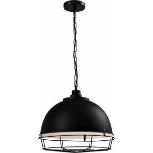 Zwarte Industriële Hanglamp QUVIO - E27, Dimbaar, 42x34cm Zwarte Industriële Hanglamp QUVIO - E27, Dimbaar, 42x34cm