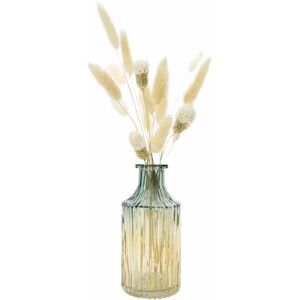 QUVIO Glazen vaas blauw-geel - 14,5cm Decoratie QUVIO Glazen vaas blauw-geel - 14,5cm Decoratie