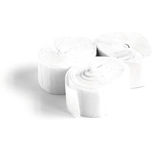 Streamers en papier TCM FX - 10m x 1,5cm - Blanc - Streamers - Publicité Streamers en papier TCM FX - 10m x 1,5cm - Blanc - Streamers - Publicité
