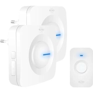 Zestaw Bezprzewodowy Dzwonek Elro – 52 Melodie - IP65 - Biały Zestaw Bezprzewodowy Dzwonek Elro – 52 Melodie - IP65 - Biały