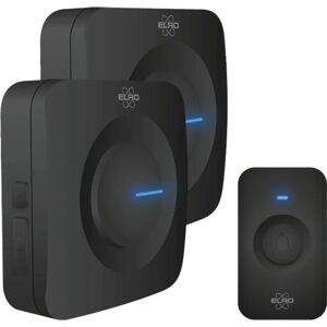 ELRO DB3000 Draadloze Deurbel Set - Zwart ELRO DB3000 Draadloze Deurbel Set - Zwart
