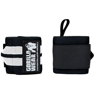 Gorilla Wear Wrist Wraps Pro Black/White - Wrist Wraps - Support for Press Exercises Gorilla Wear Wrist Wraps Pro Black/White - Wrist Wraps - Support for Press Exercises
