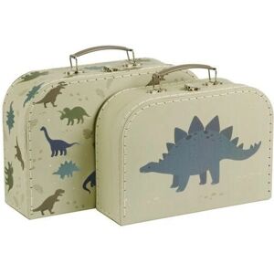 Ensemble de mallettes de dinosaures de A Little Lovely Company - Rangement de jouets Ensemble de mallettes de dinosaures de A Little Lovely Company - Rangement de jouets
