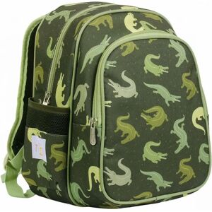 Sac à Dos Crocodile Vert de A Little Lovely Company - Isotherme, 16L - Enfants 3+ Sac à Dos Crocodile Vert de A Little Lovely Company - Isotherme, 16L - Enfants 3+