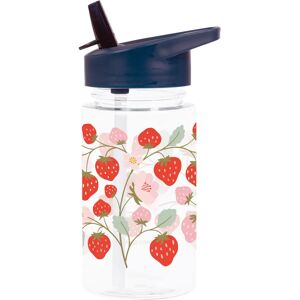 Butelka wody Blue/Czerwona od A Little Lovely Company - 450ml - Strawb Butelka wody Blue/Czerwona od A Little Lovely Company - 450ml - Strawb