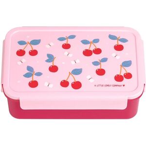 A Little Lovely Company Bento Cherries - Δοχείο φαγητού, Ροζ, 3 διαμερίσματα, Αδιάβροχο A Little Lovely Company Bento Cherries - Δοχείο φαγητού, Ροζ, 3 διαμερίσματα, Αδιάβροχο