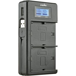 Jupio Dual USB Charger with LCD - Sony NP-FW50 Battery Charger Jupio Dual USB Charger with LCD - Sony NP-FW50 Battery Charger