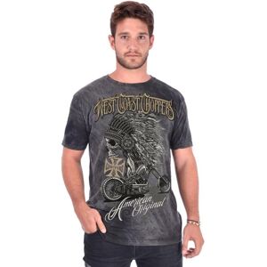Camiseta West Coast Choppers Chief Gris Oscuro Camiseta West Coast Choppers Chief Gris Oscuro