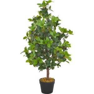 vidaXL Artificial Laurel Tree 90cm - Artificial Plant vidaXL Artificial Laurel Tree 90cm - Artificial Plant