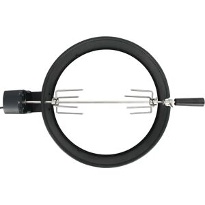 vidaXL Kit de Ronde de Rôtisserie - 47 cm - Noir - Accessoire Barbecue vidaXL Kit de Ronde de Rôtisserie - 47 cm - Noir - Accessoire Barbecue