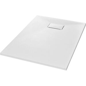 vidaXL White Shower Base Tray 100x70 cm - Shower Base Tray vidaXL White Shower Base Tray 100x70 cm - Shower Base Tray