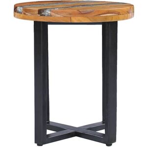 vidaXL Massives Teak- und Mangoholz Couchtisch - Rustikaler Charme vidaXL Massives Teak- und Mangoholz Couchtisch - Rustikaler Charme