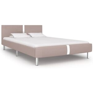 vidaXL 280843 Bettgestell - Modern, Stahlfüße, Langlebiges Kunstleder vidaXL 280843 Bettgestell - Modern, Stahlfüße, Langlebiges Kunstleder